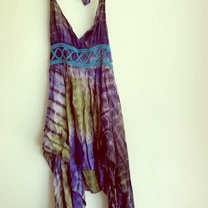 Boho Tie Dye Dress